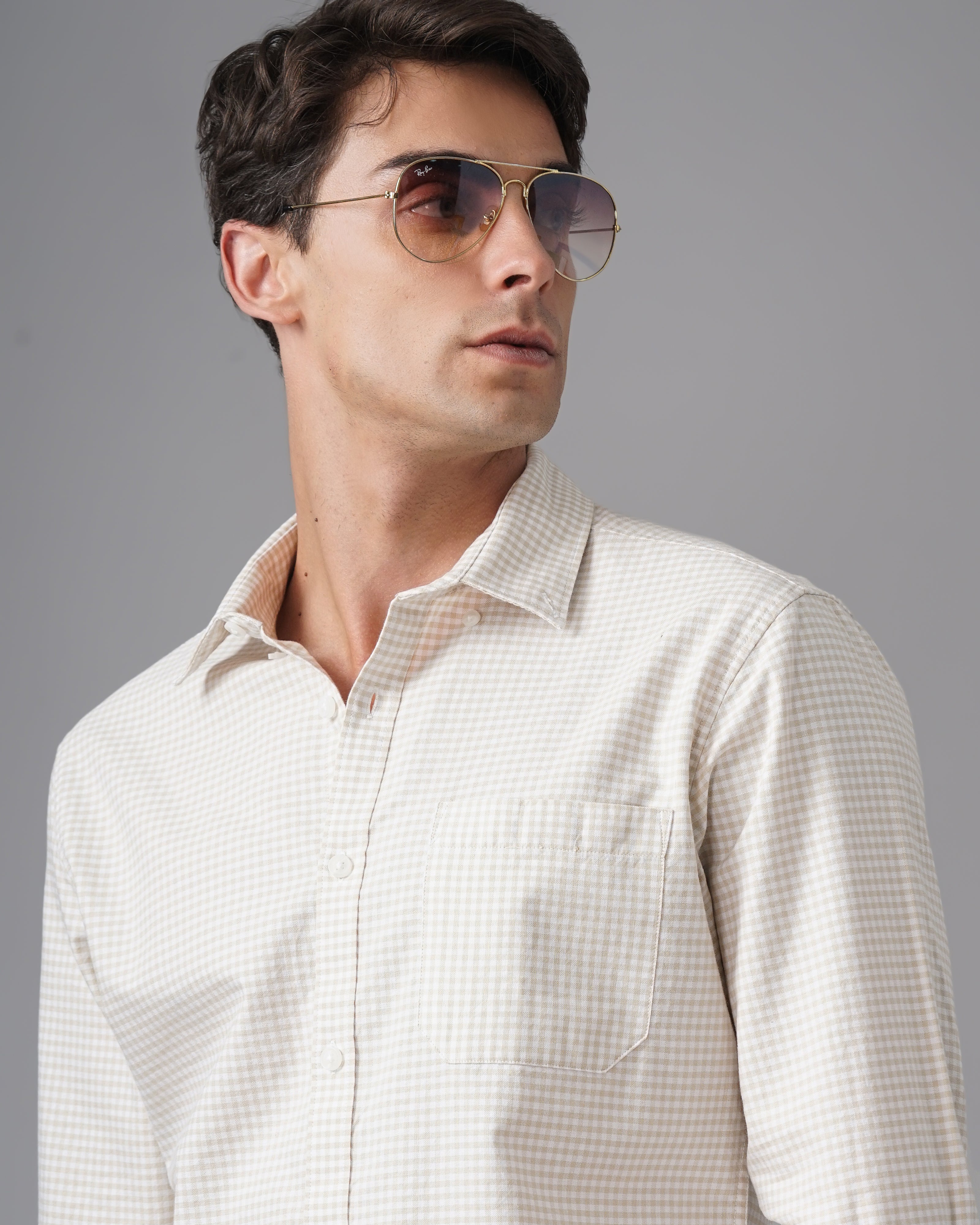 Men's Checks Shirt