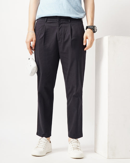 CROPPED LENGTH SINGE PLEATED TROUSER
