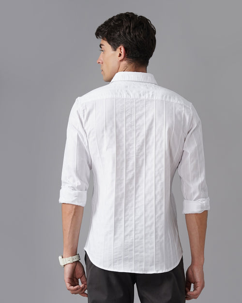 MEN'S SELF DESIGN SHIRT