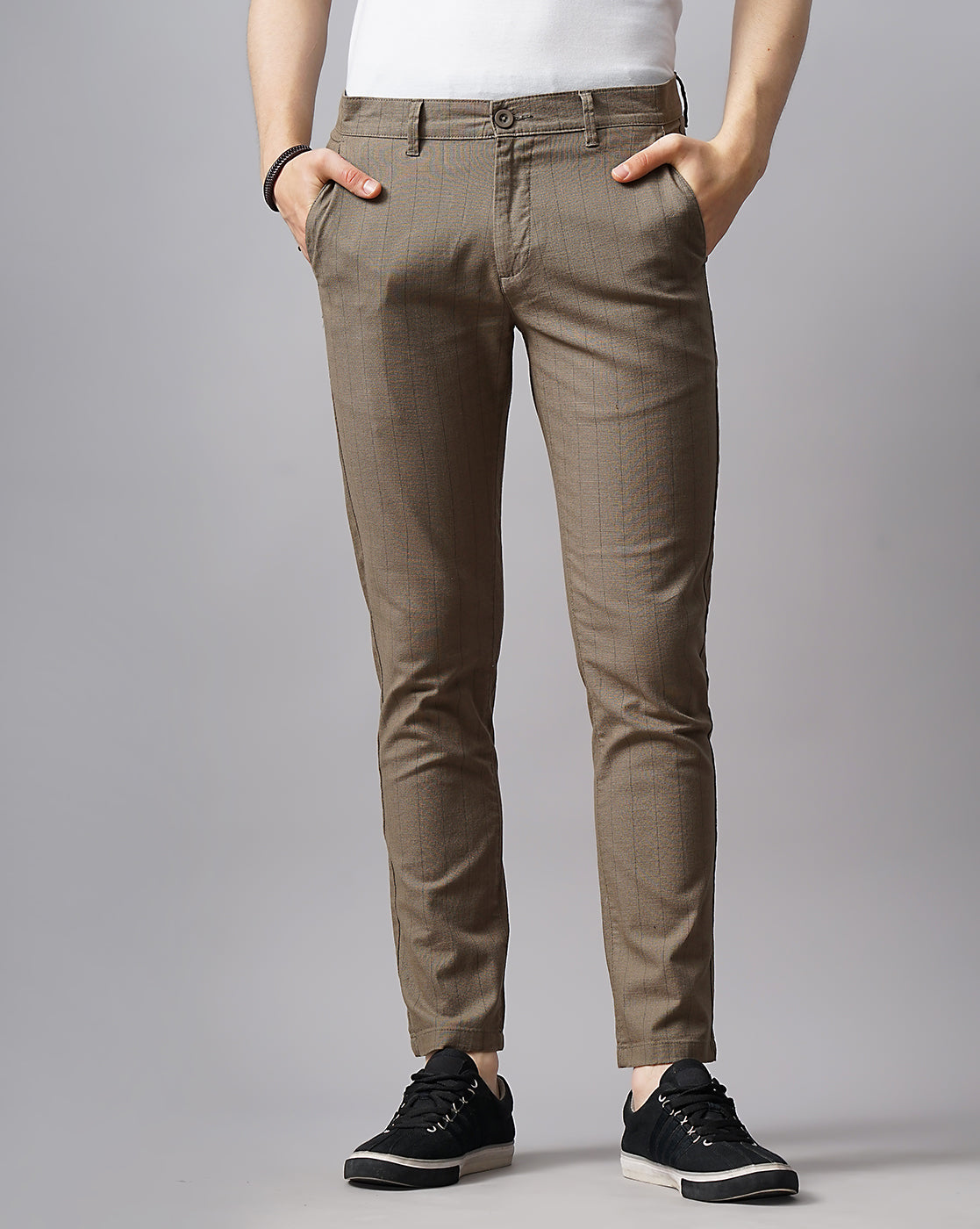 COTTON LINEN CHINOS