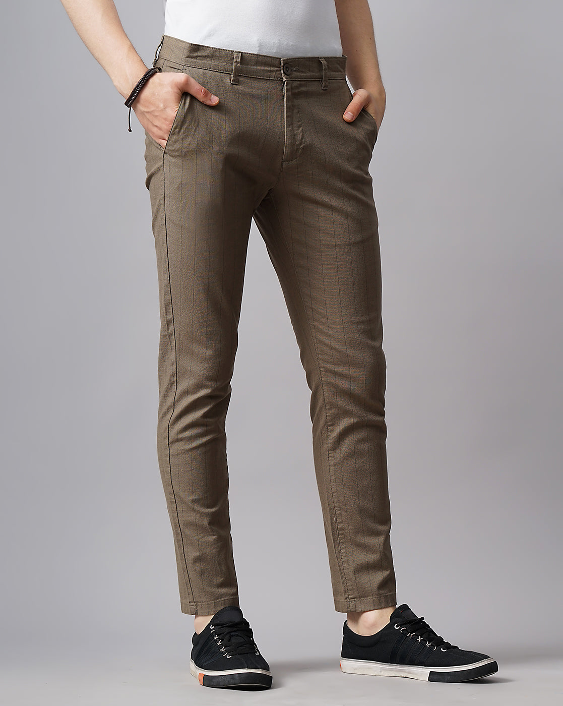 COTTON LINEN CHINOS
