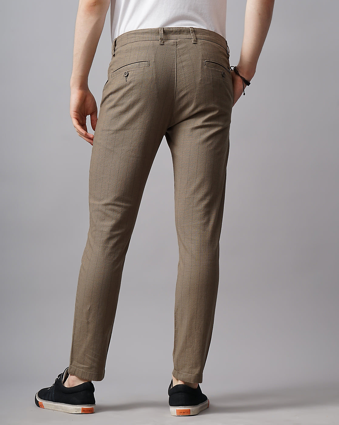 COTTON LINEN CHINOS