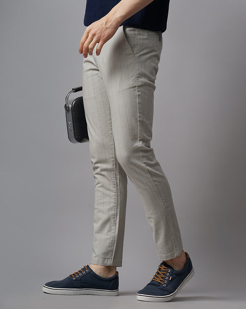 COTTON LINEN CHINOS