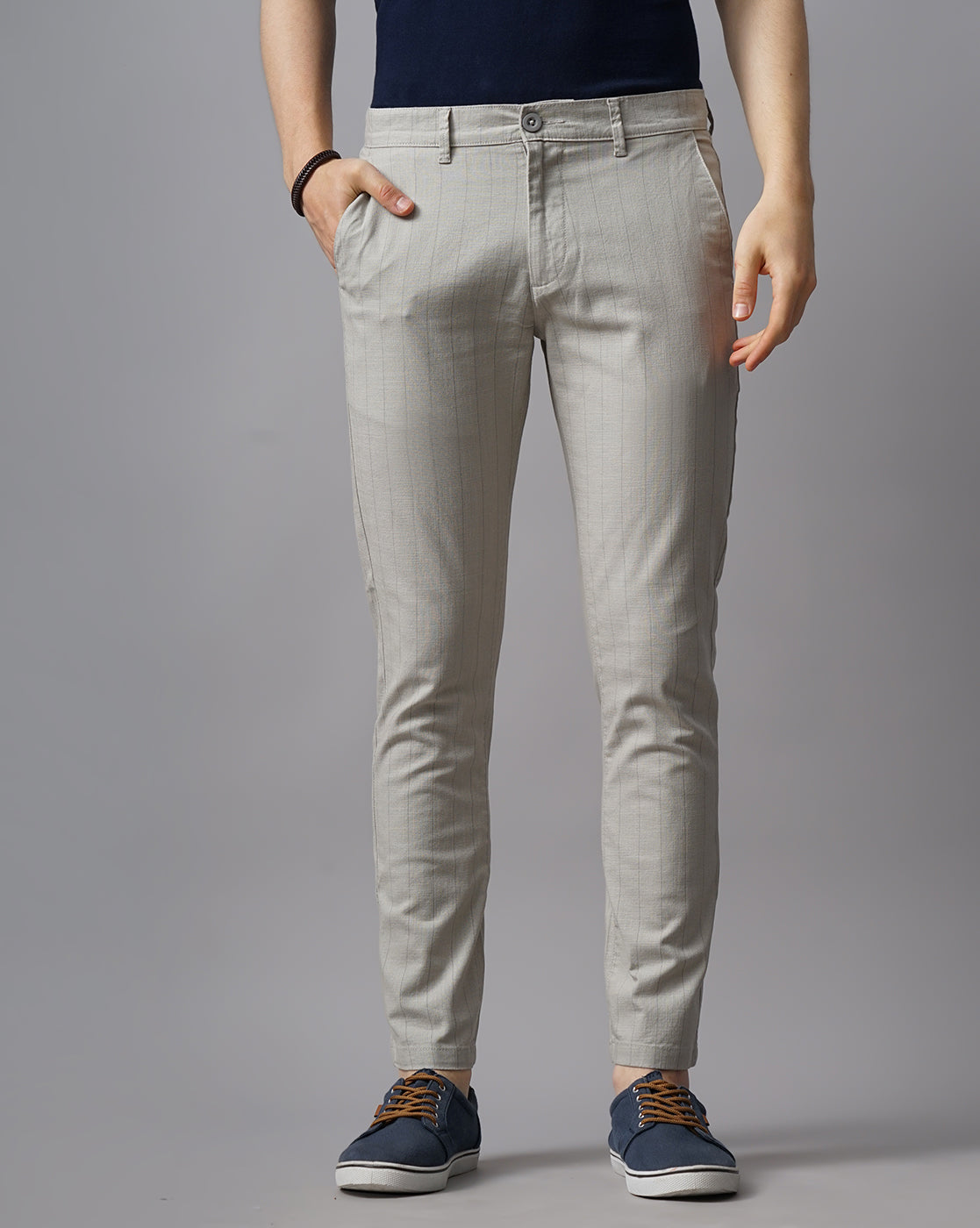 COTTON LINEN CHINOS