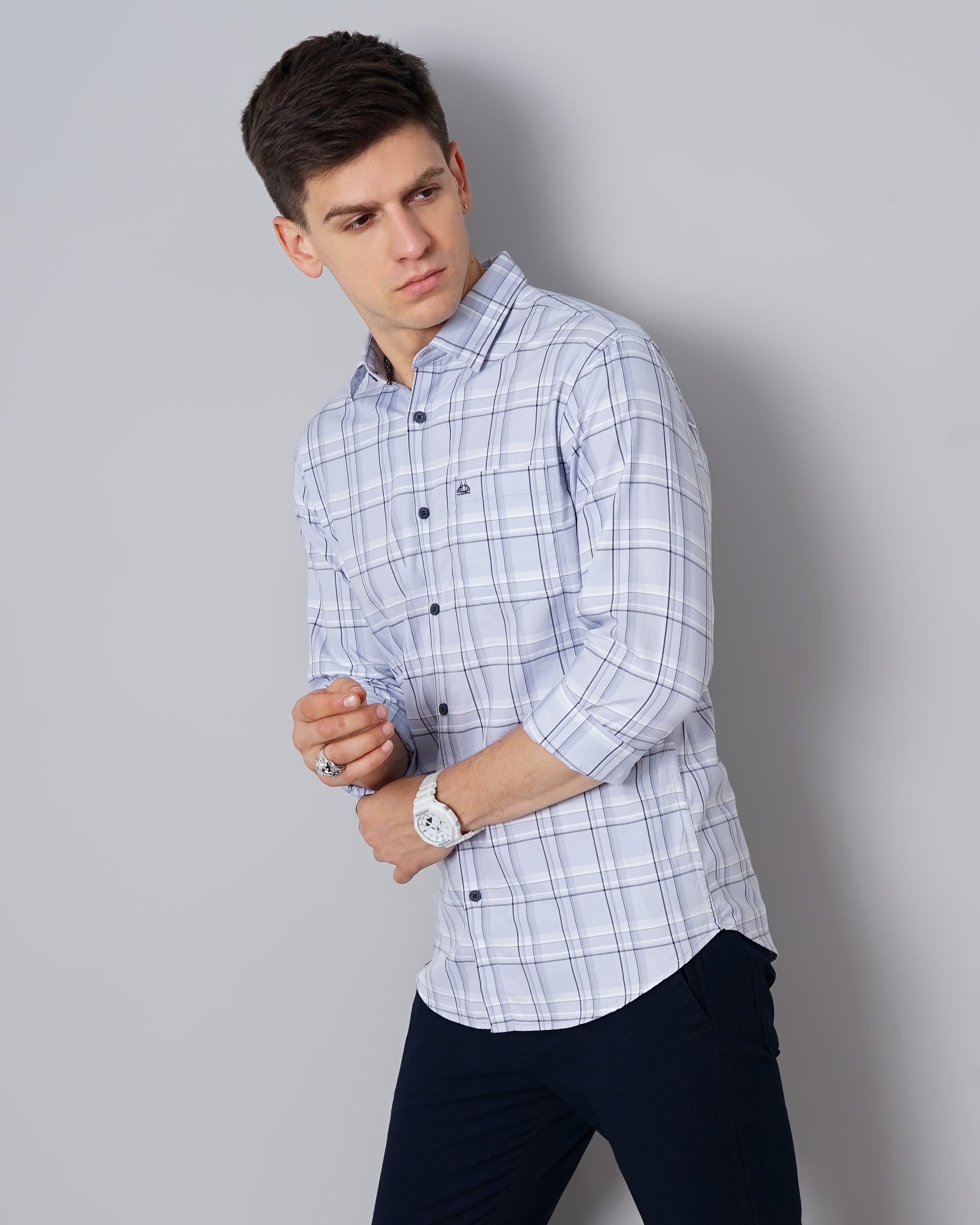 Men's Checks Shirt