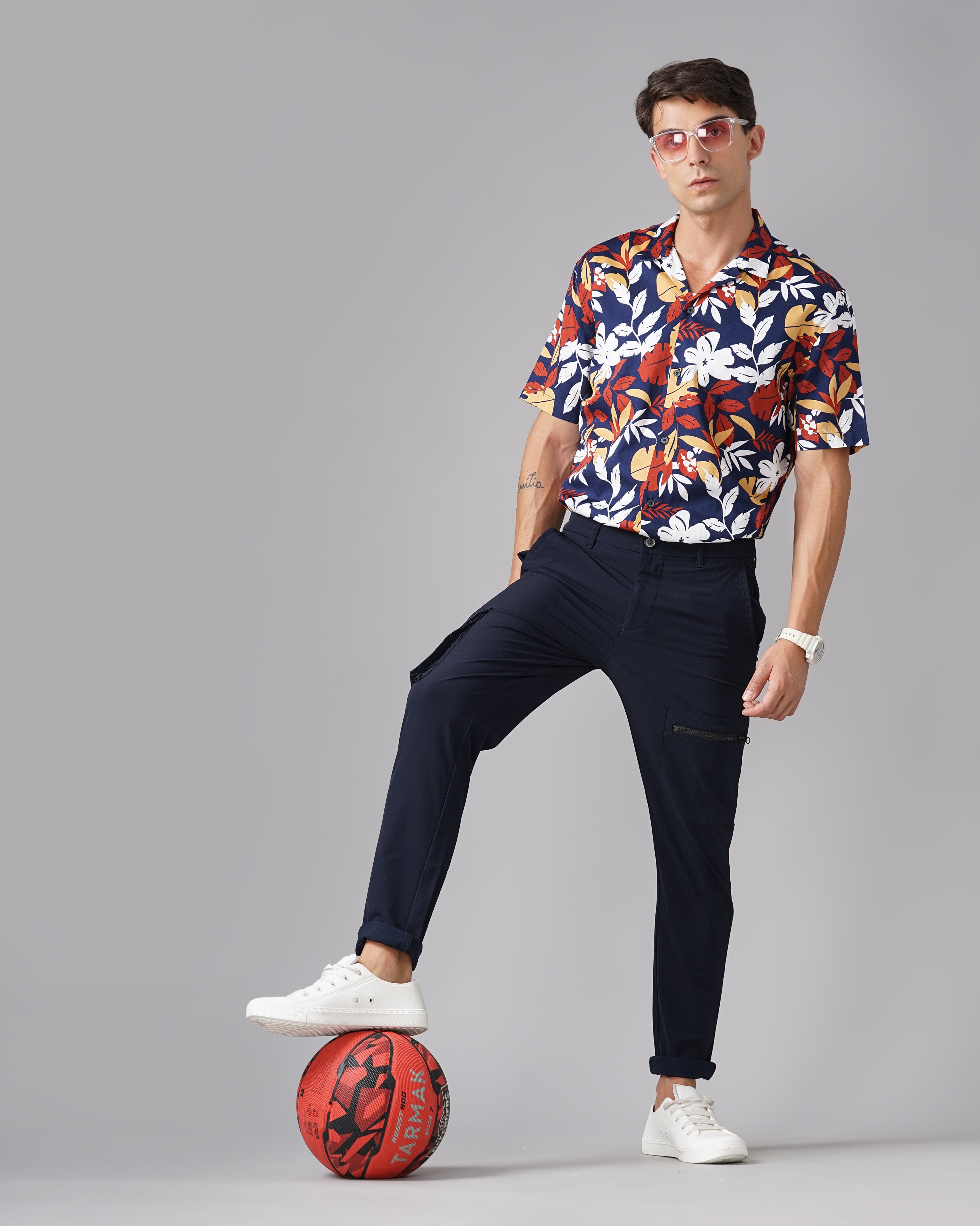 MEN'S CARGO STRETCHABLE CHINOS