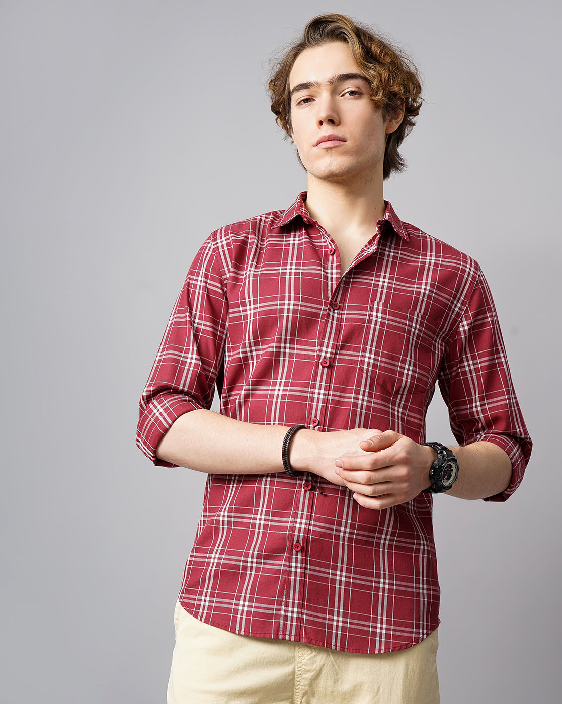 Men's Checks Shirt