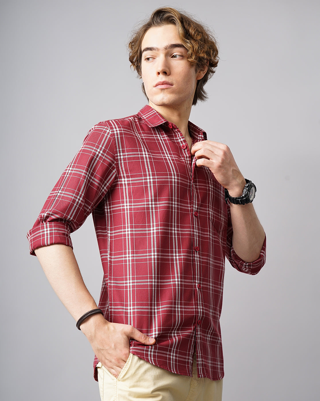 Men's Checks Shirt