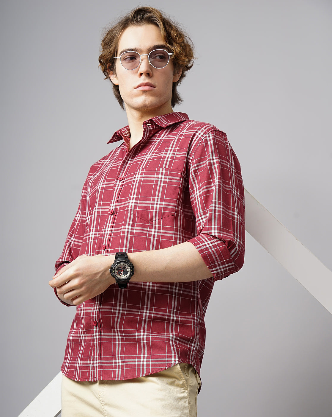 Men's Checks Shirt