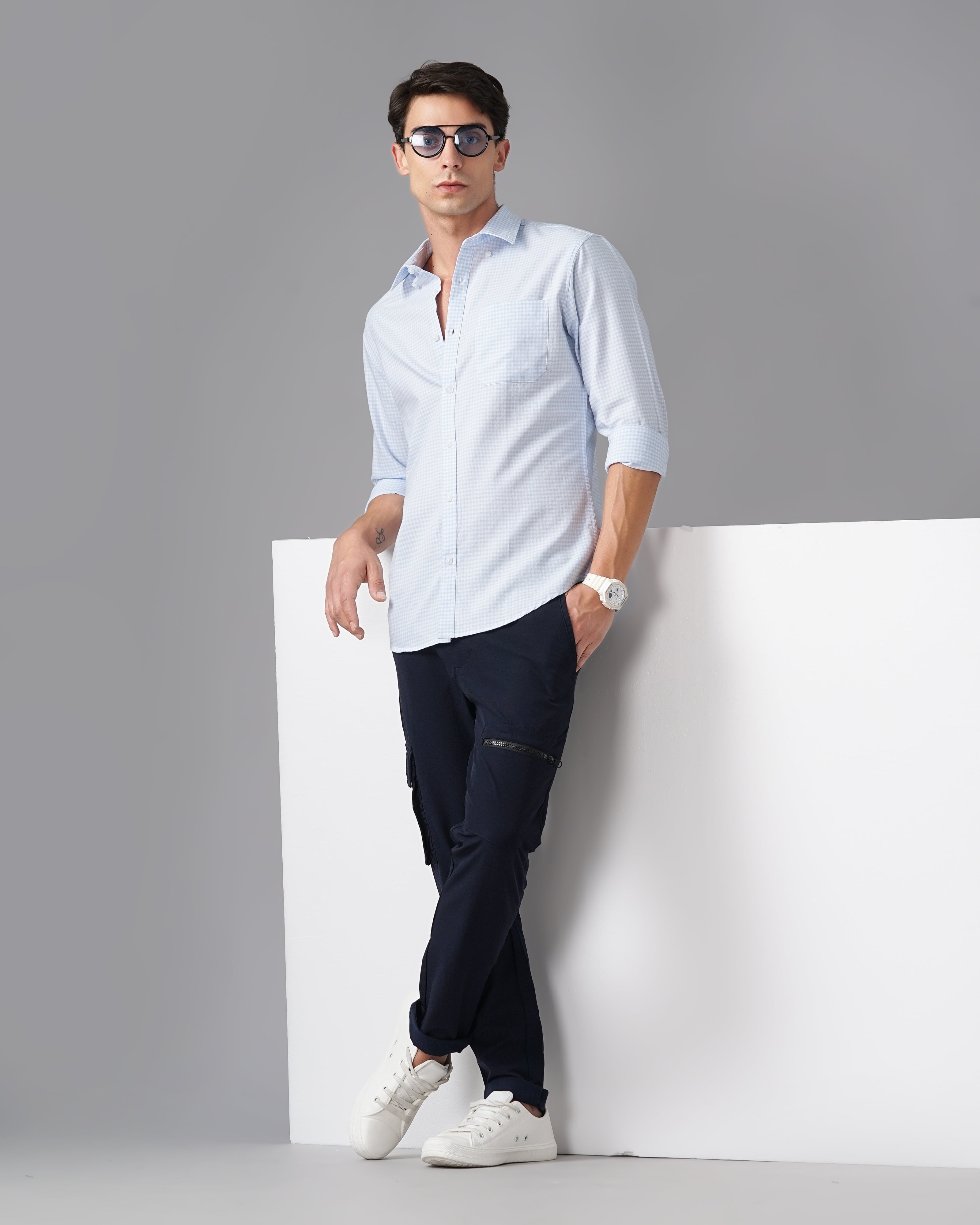 Men's Checks Shirt