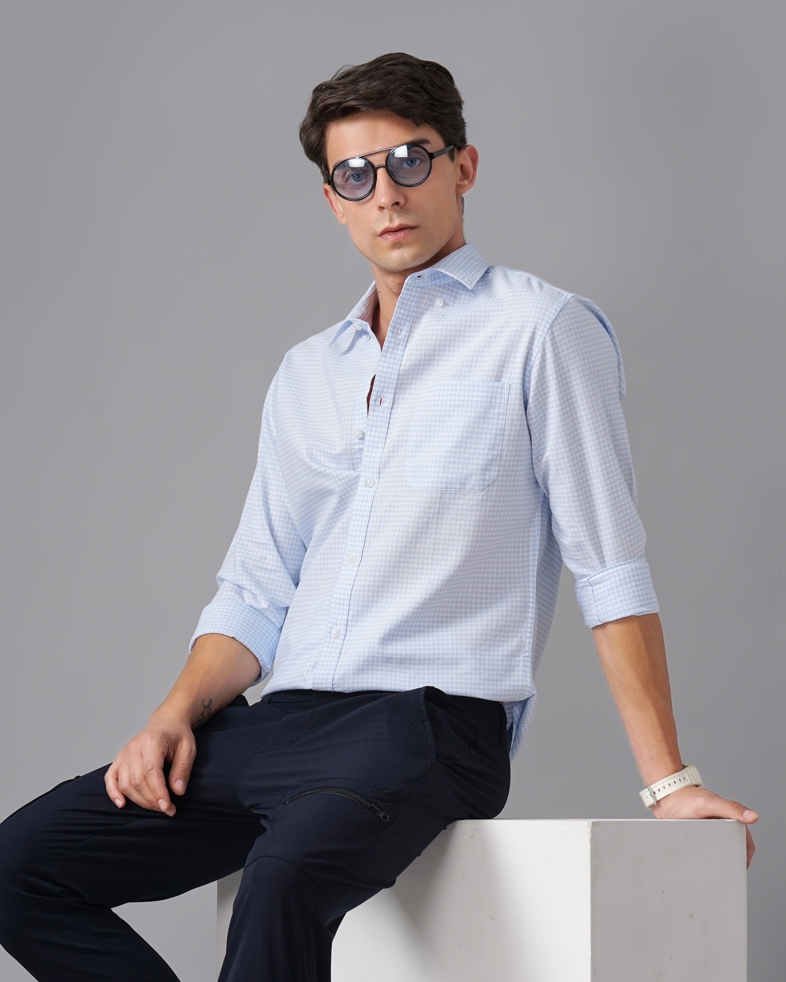 Men's Checks Shirt