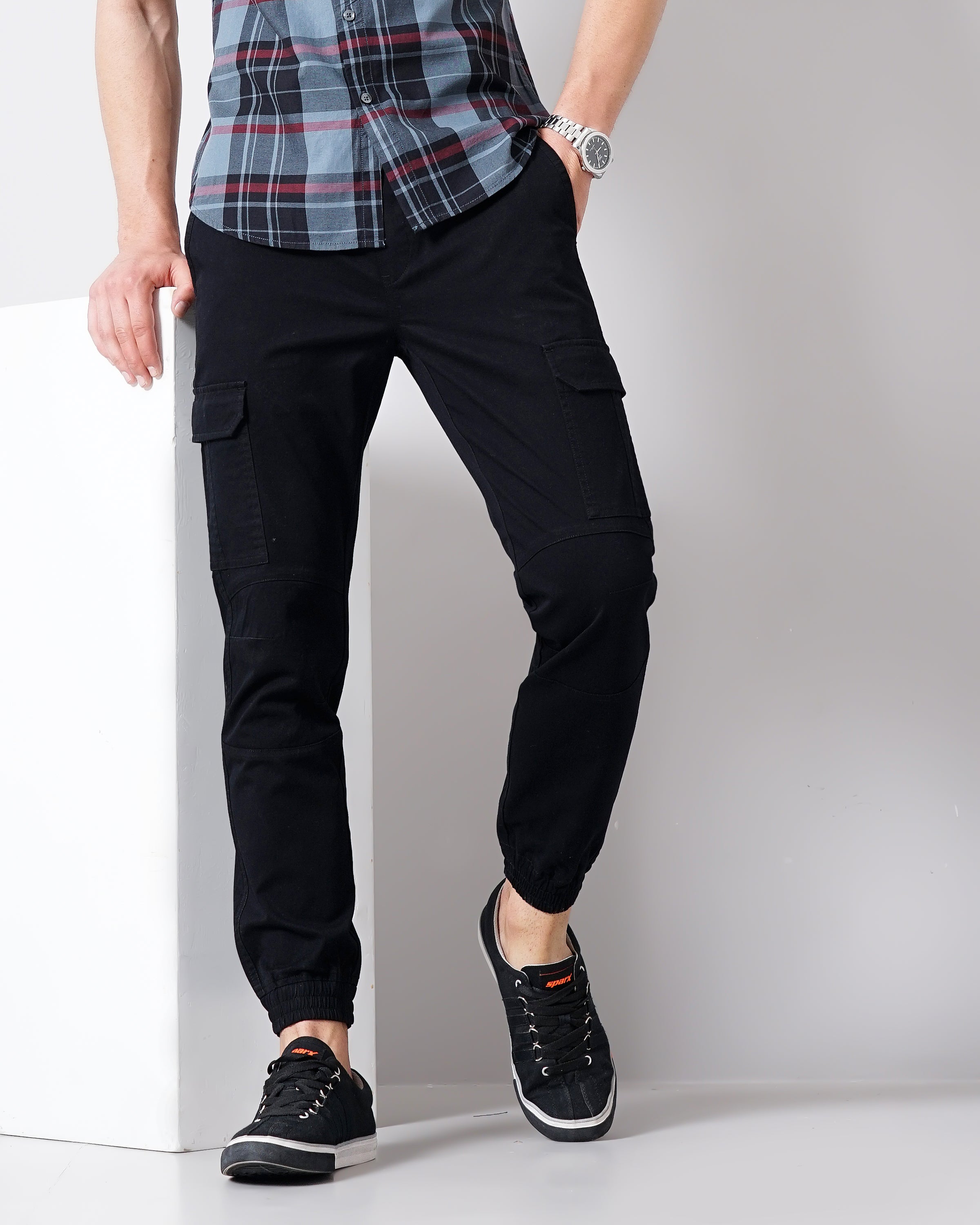 Slim Fit Cargo Joggers