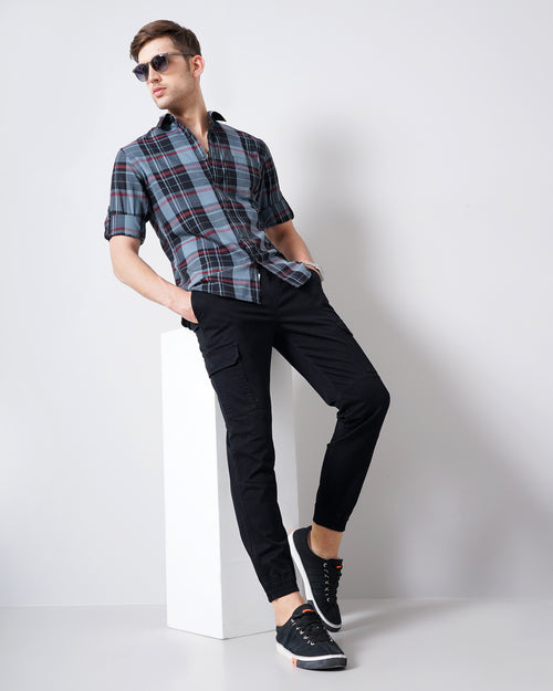 Slim Fit Cargo Joggers