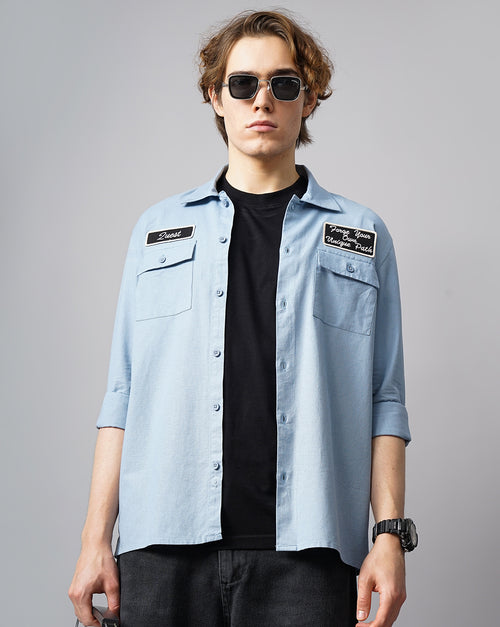 Men's Solid Casual Shirt