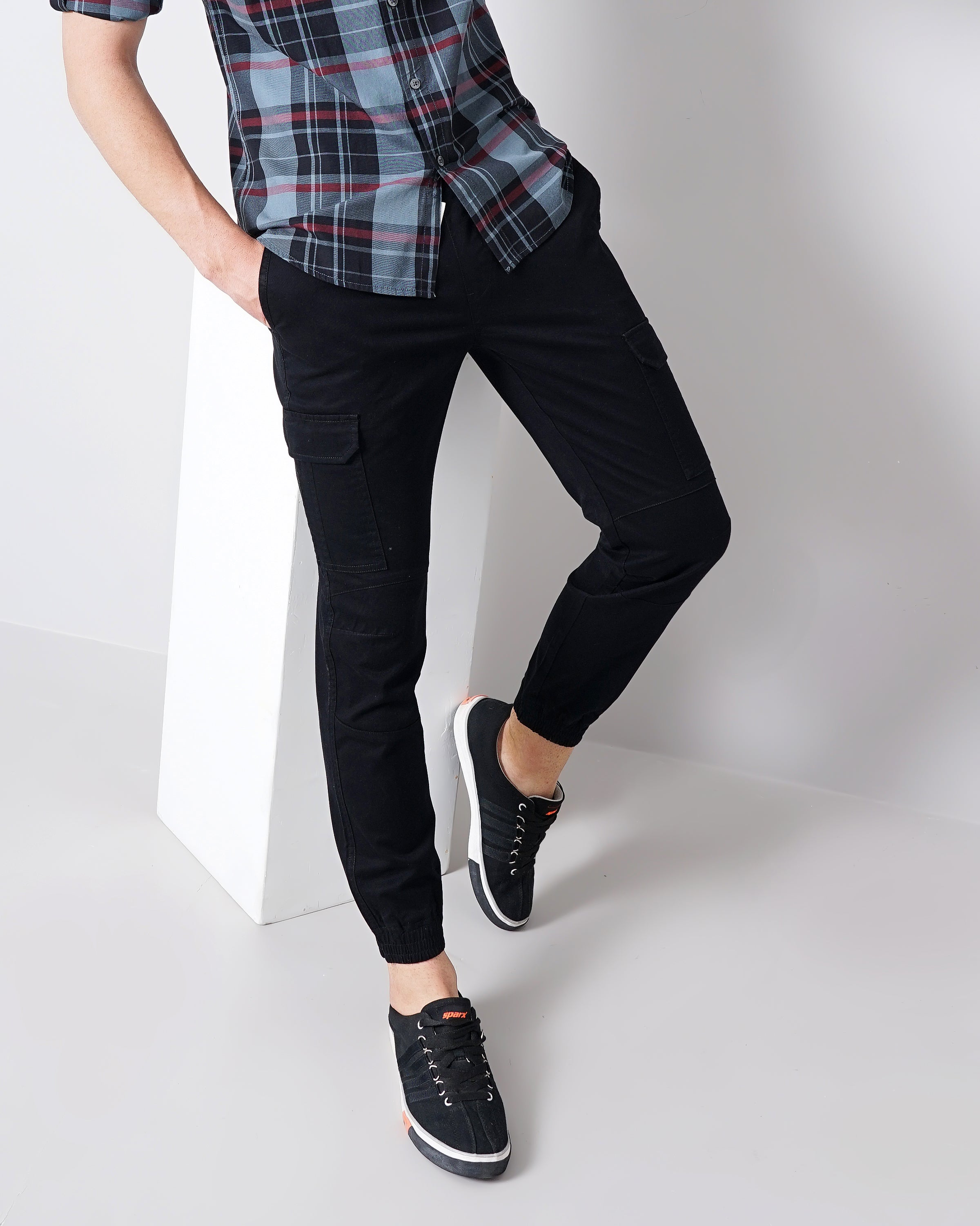 Slim Fit Cargo Joggers