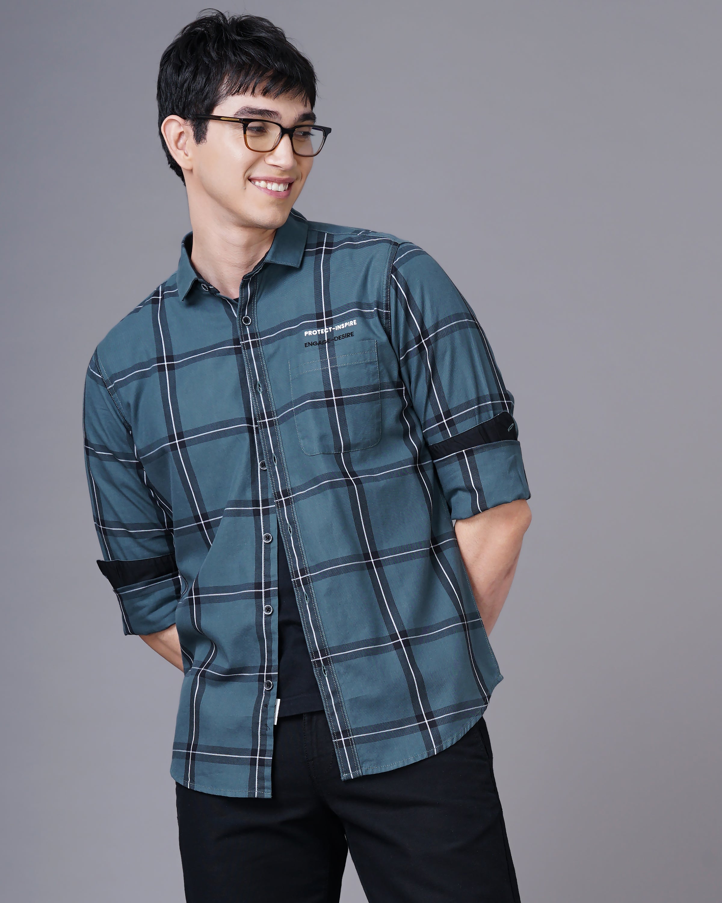 Men's Checks Shirt