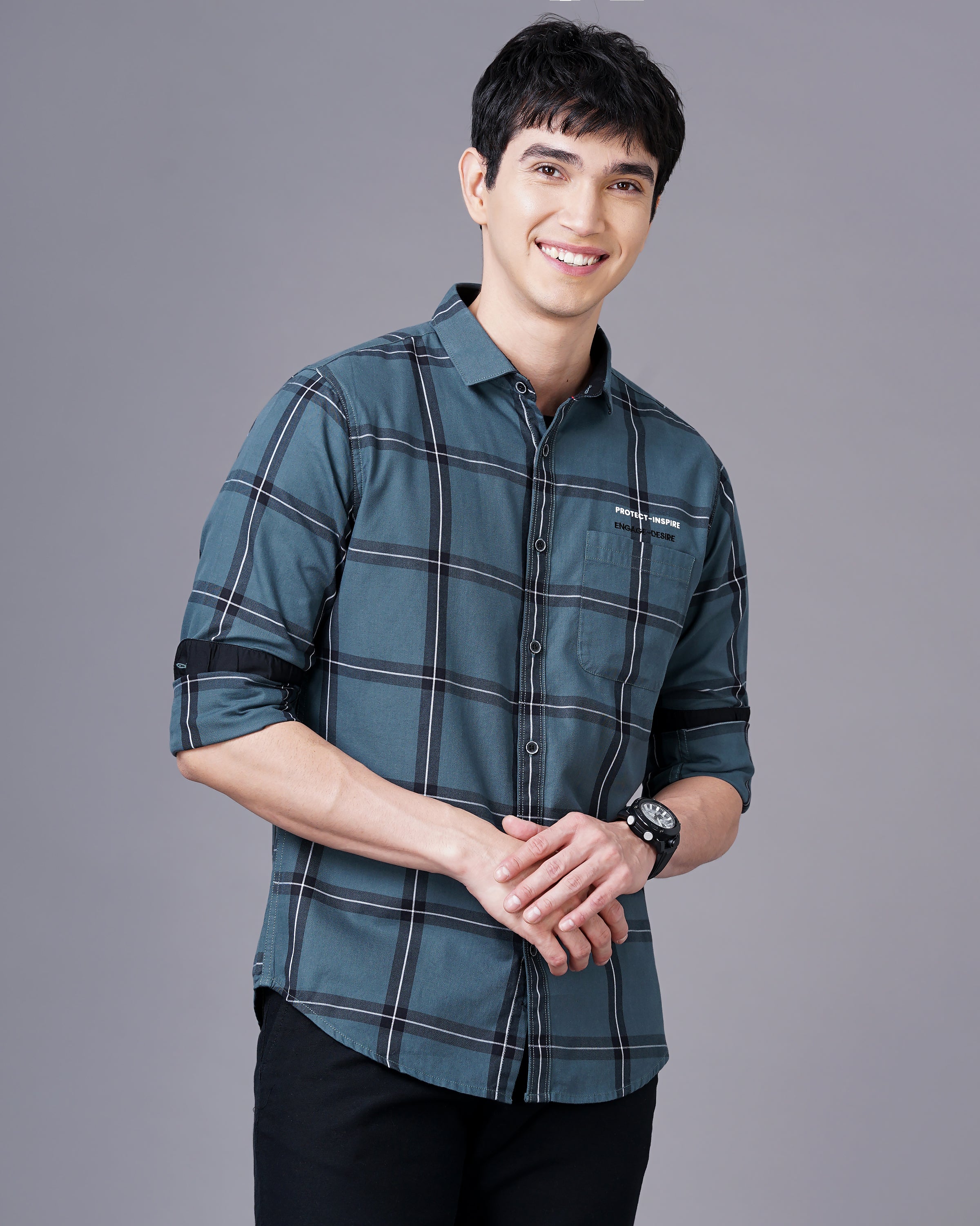 Men's Checks Shirt