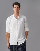 men's self design shirt