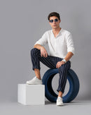 men's self design shirt