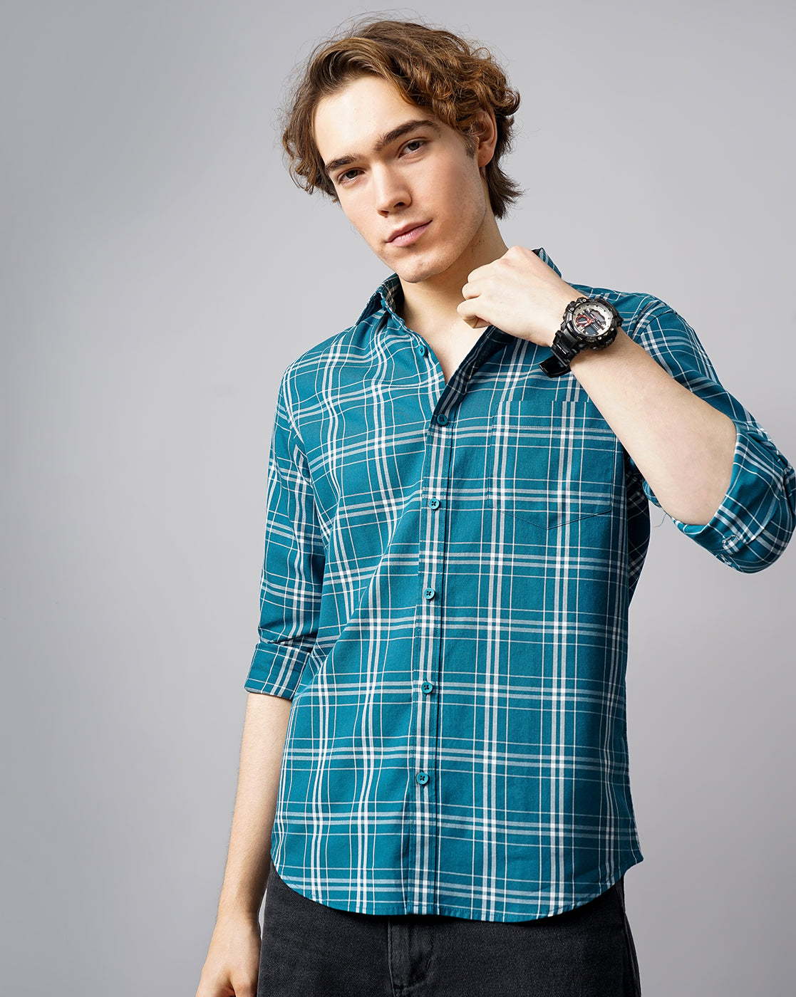 Men's Checks Shirt