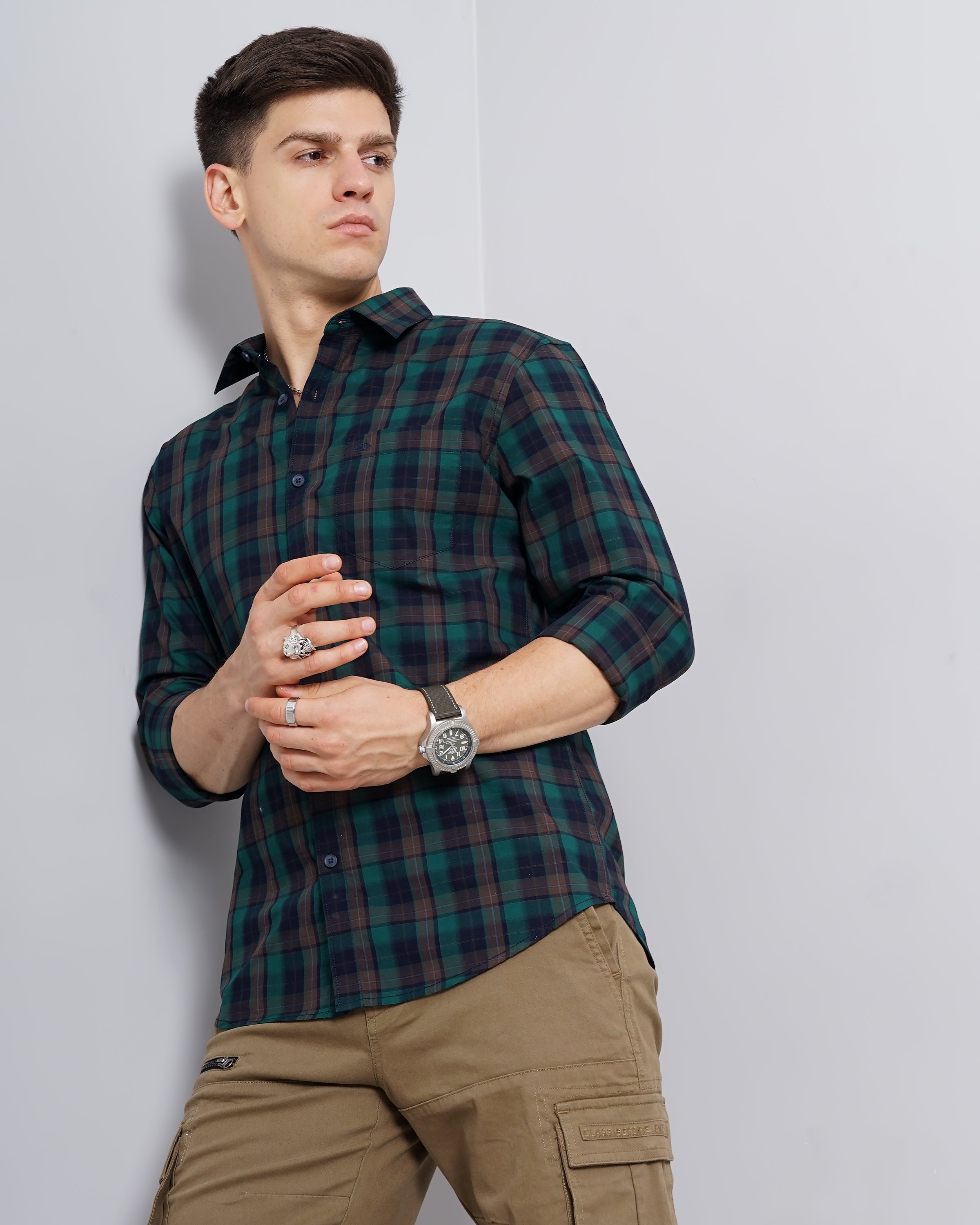 Men's Checks Shirt