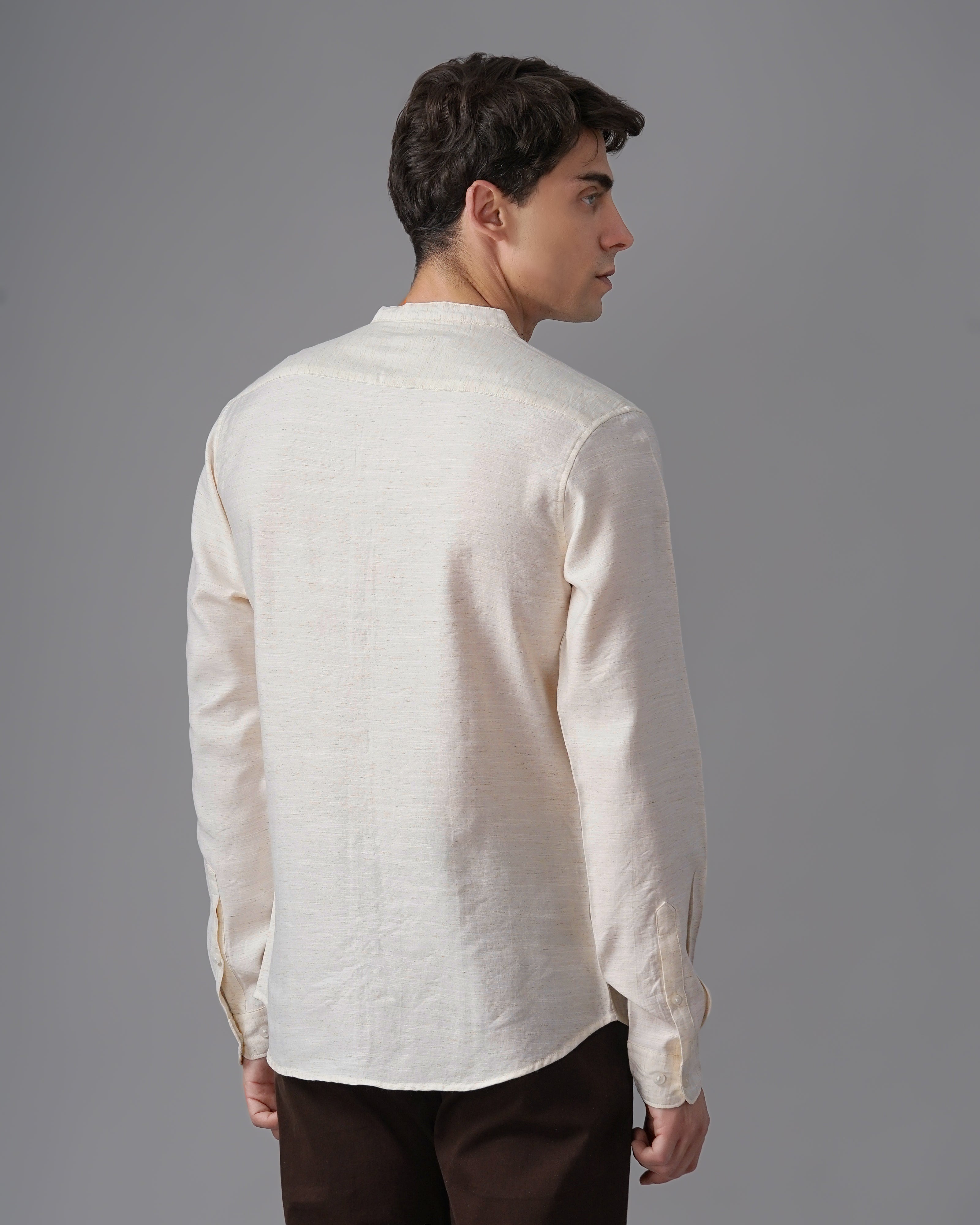 Men's Solid Casual Shirt