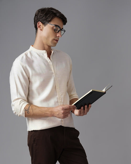Men's Solid Casual Shirt