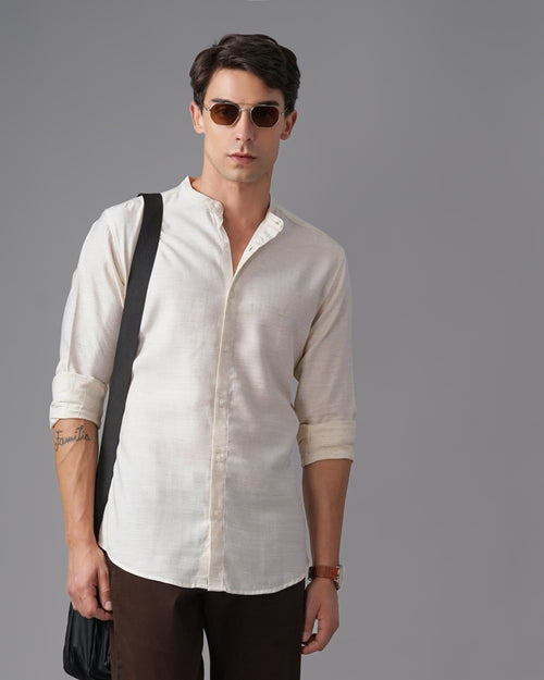 Men's Solid Casual Shirt