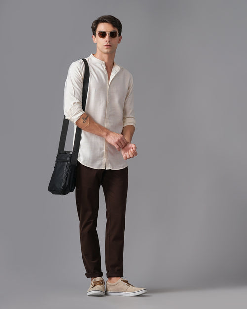 Men's Solid Casual Shirt
