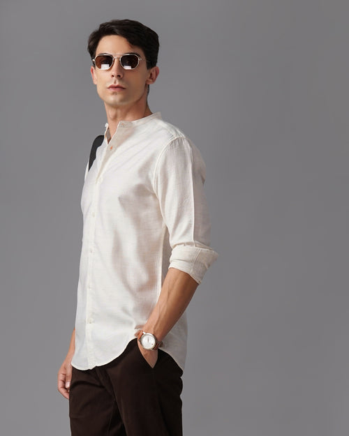 Men's Solid Casual Shirt