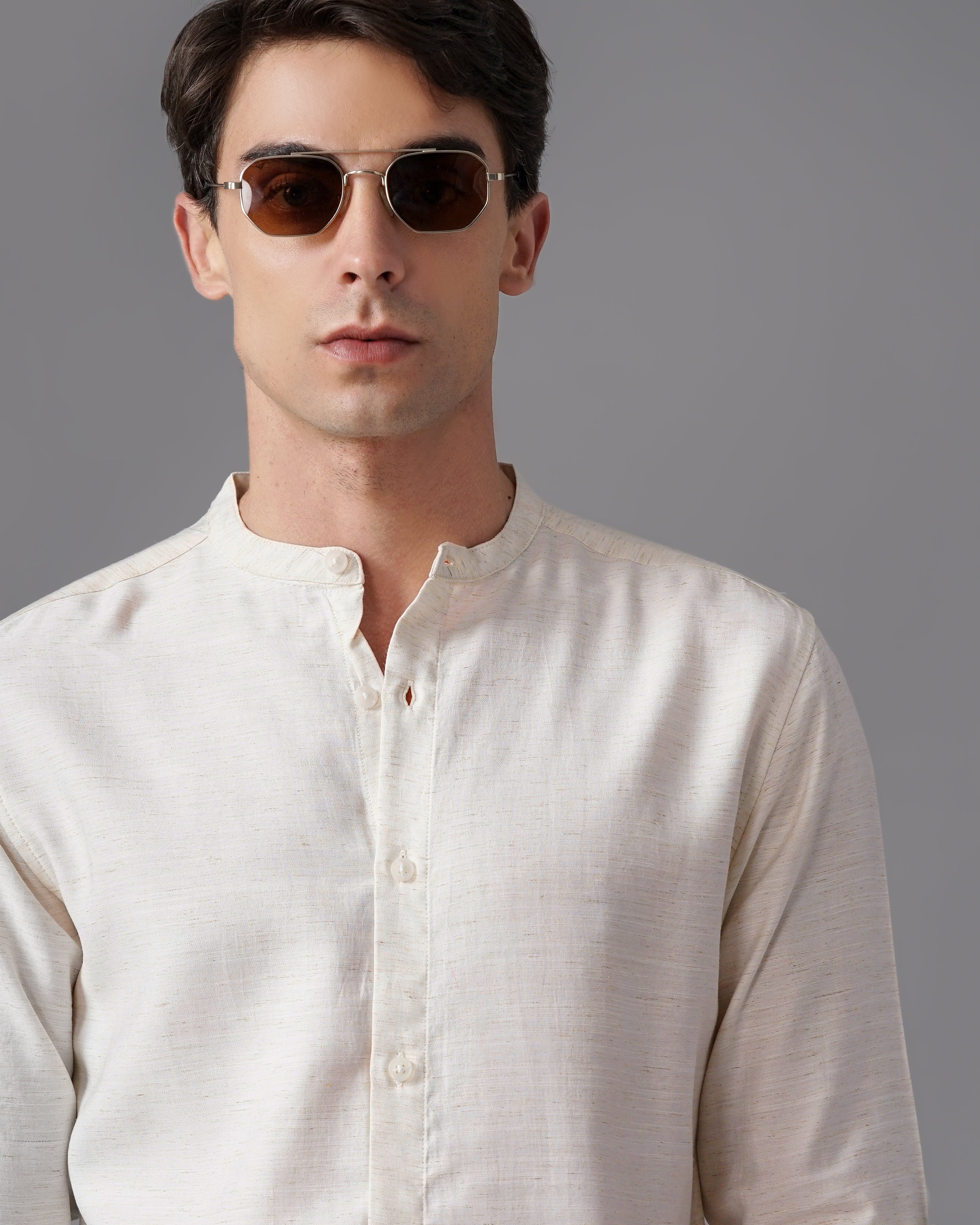 Men's Solid Casual Shirt