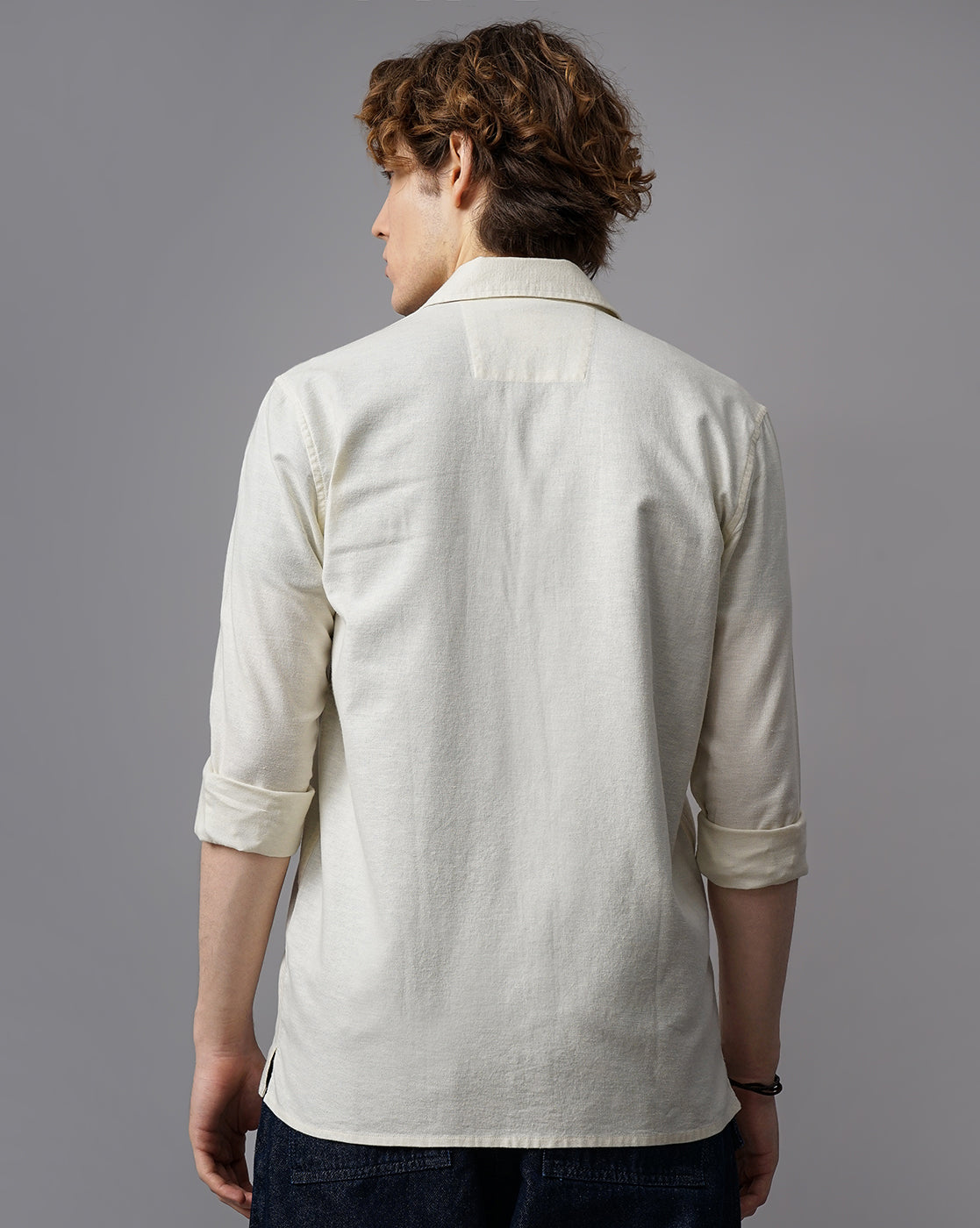 Men's Solid Casual Shirt