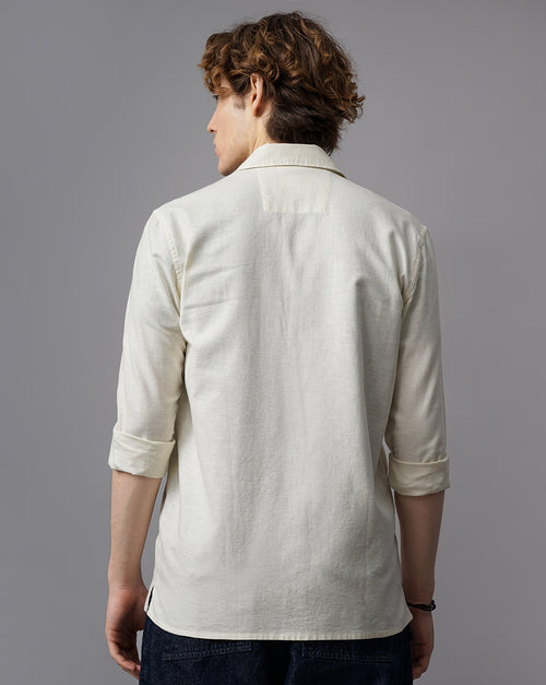 Men's Solid Casual Shirt