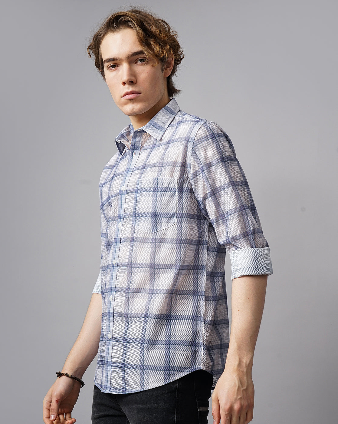 Men's Checks Shirt