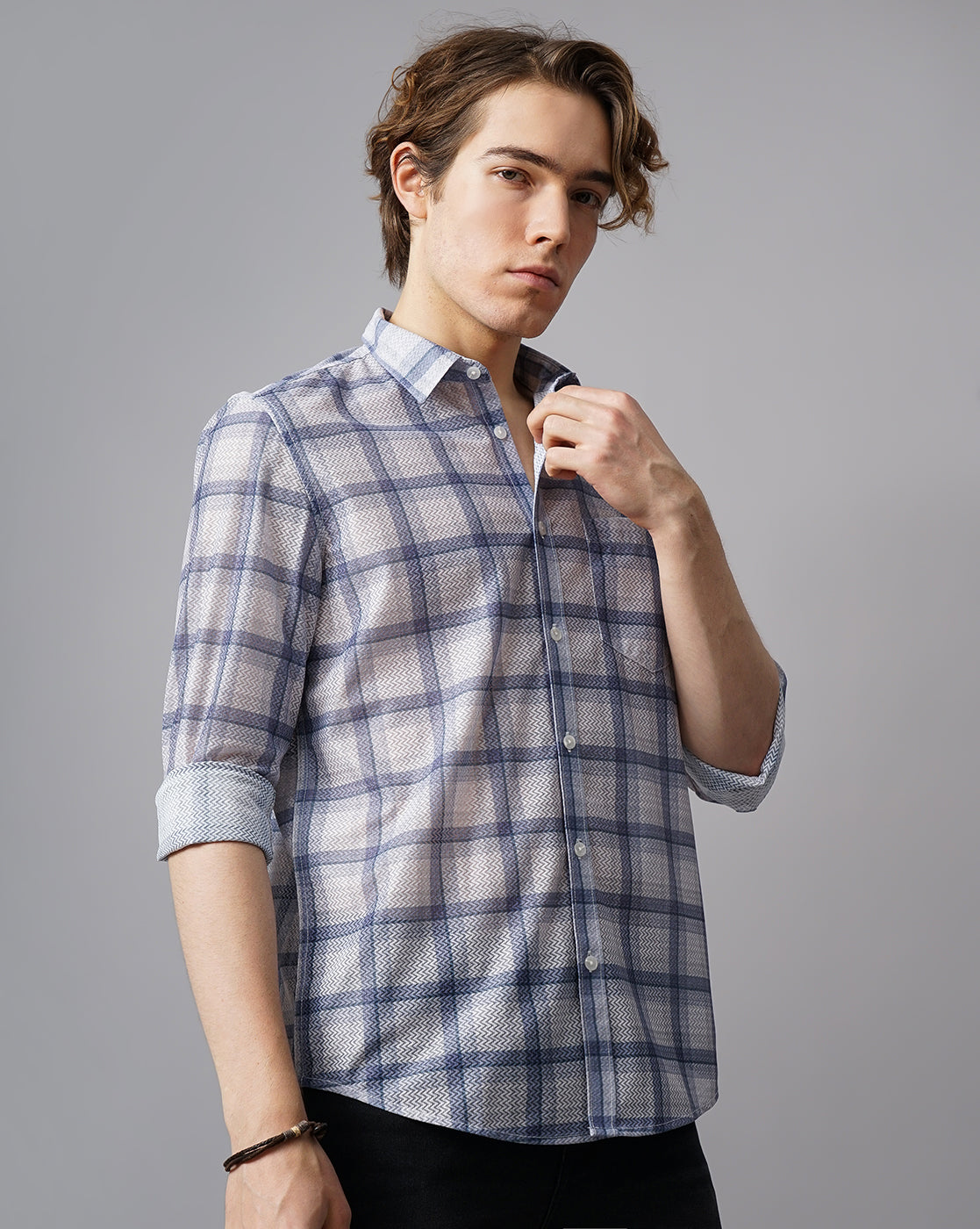 Men's Checks Shirt