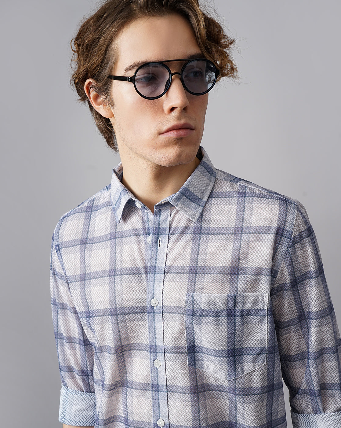 Men's Checks Shirt