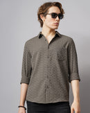 MEN'S SELF DESIGN SHIRT