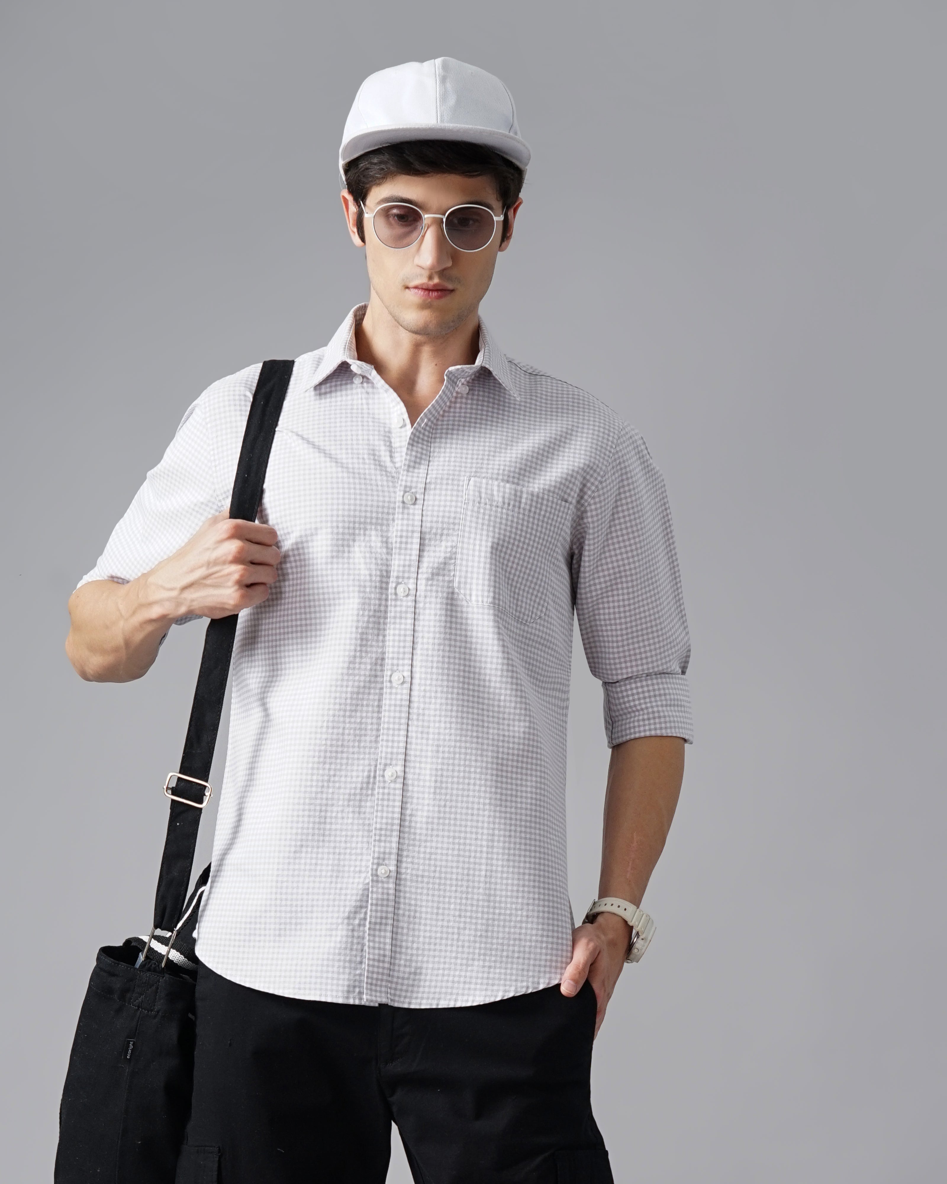 Men's Checks Shirt