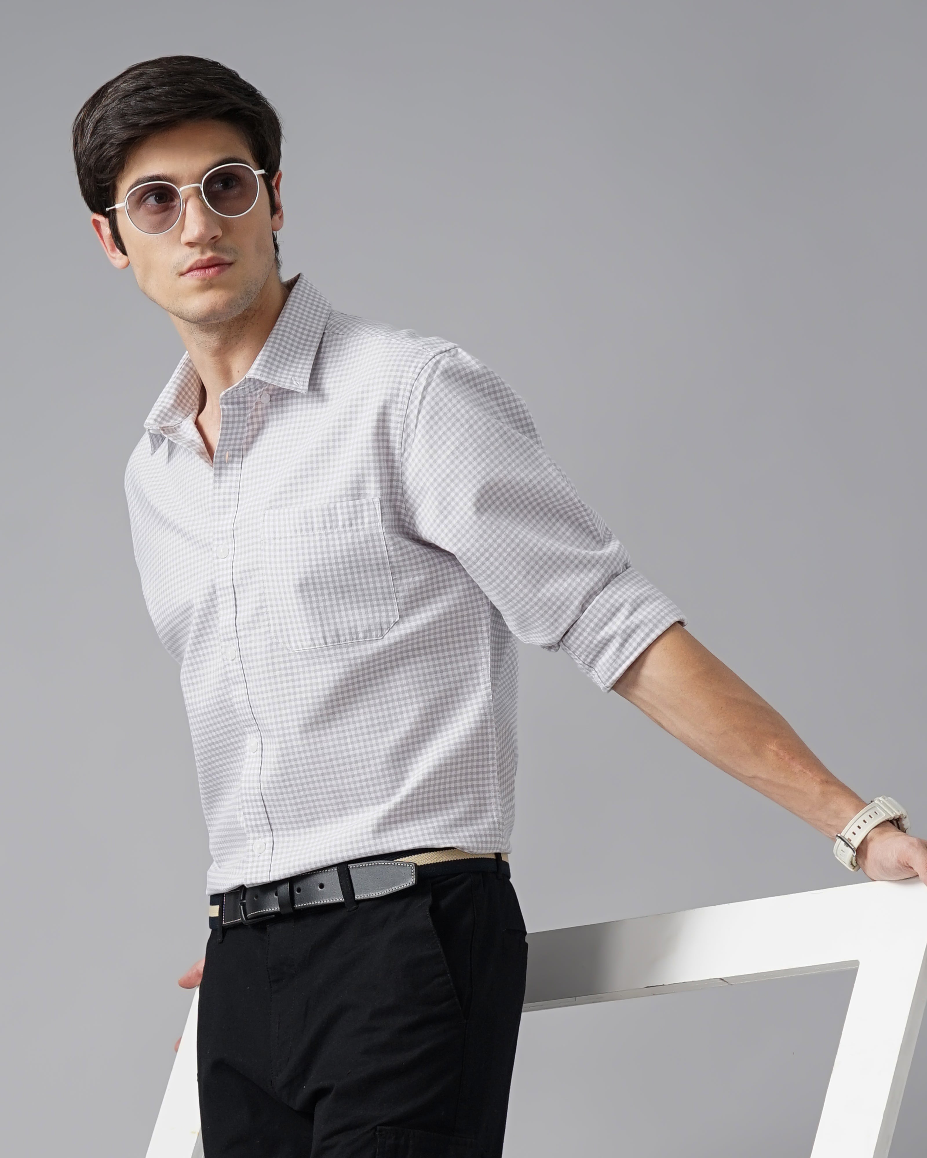 Men's Checks Shirt