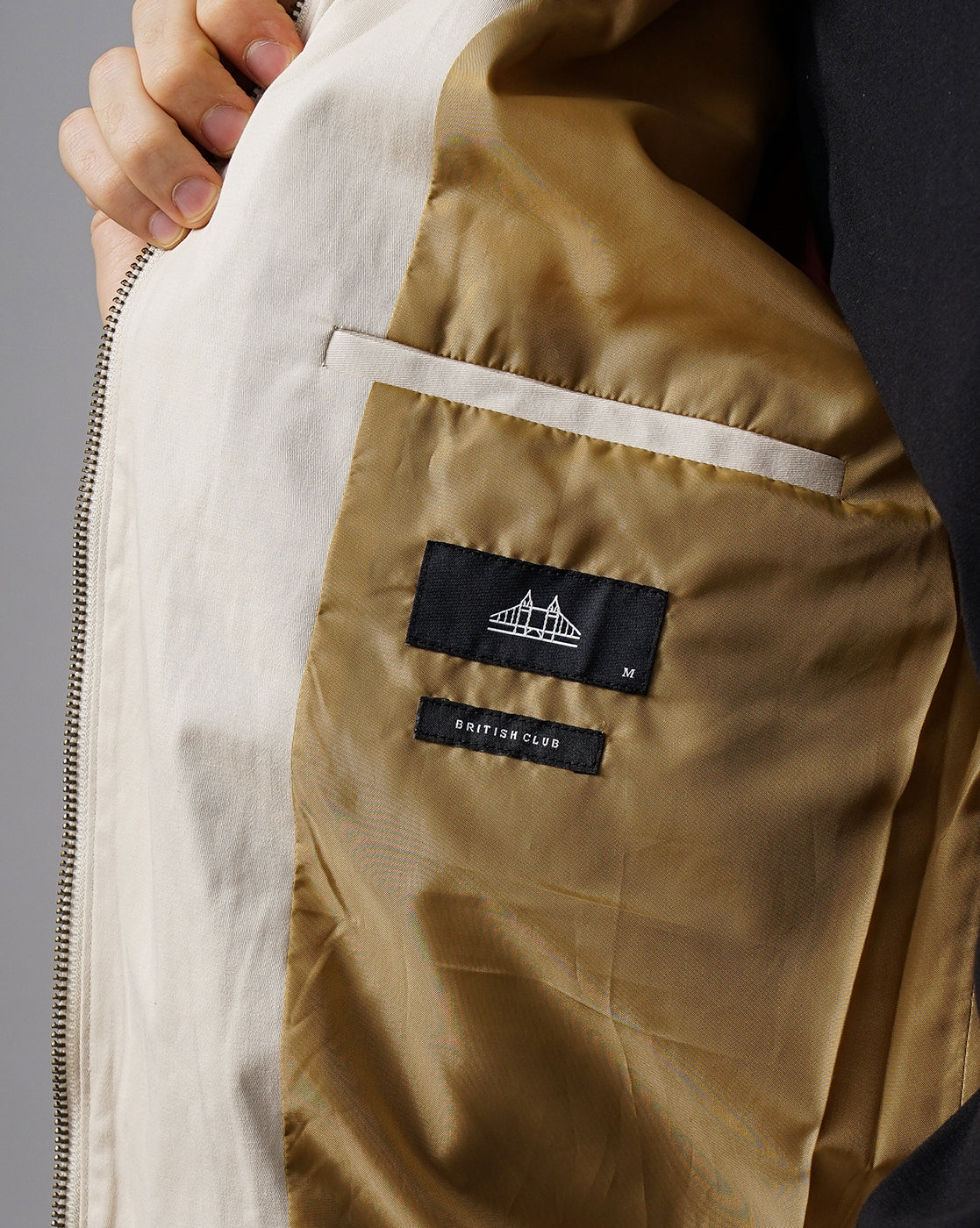 men's Solid Casual jacket