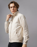 men's Solid Casual jacket