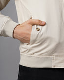 men's Solid Casual jacket