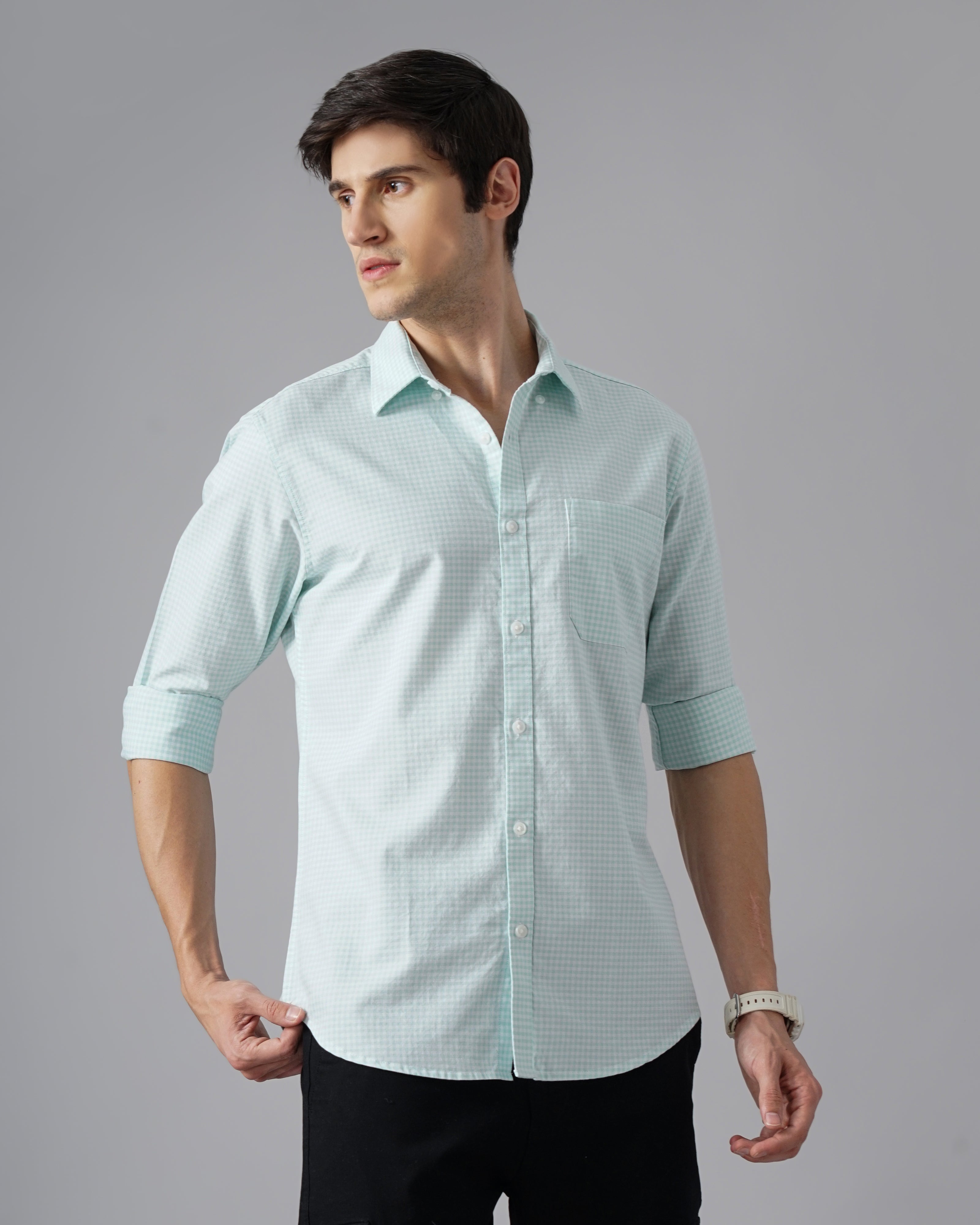 Men's Checks Shirt