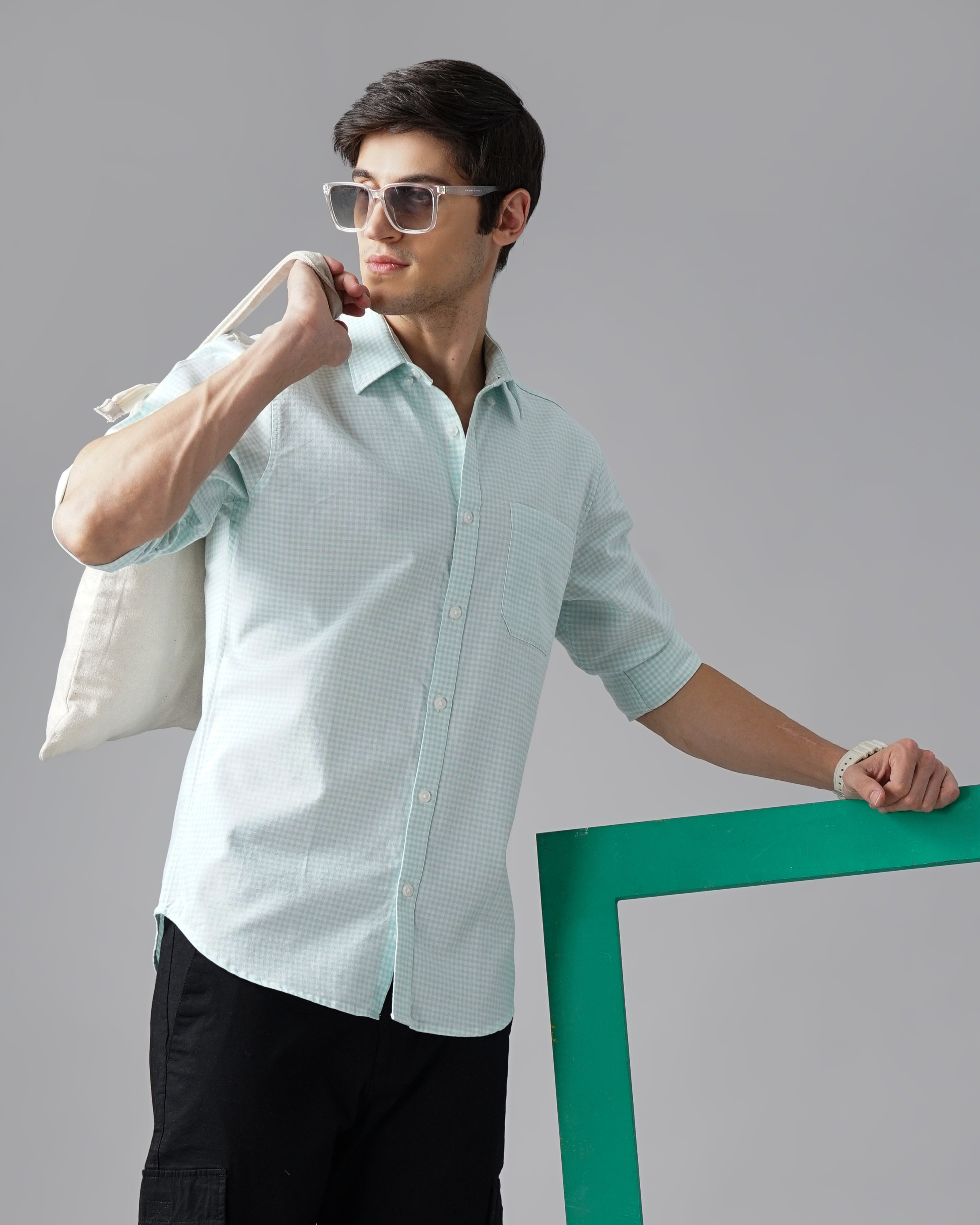 Men's Checks Shirt