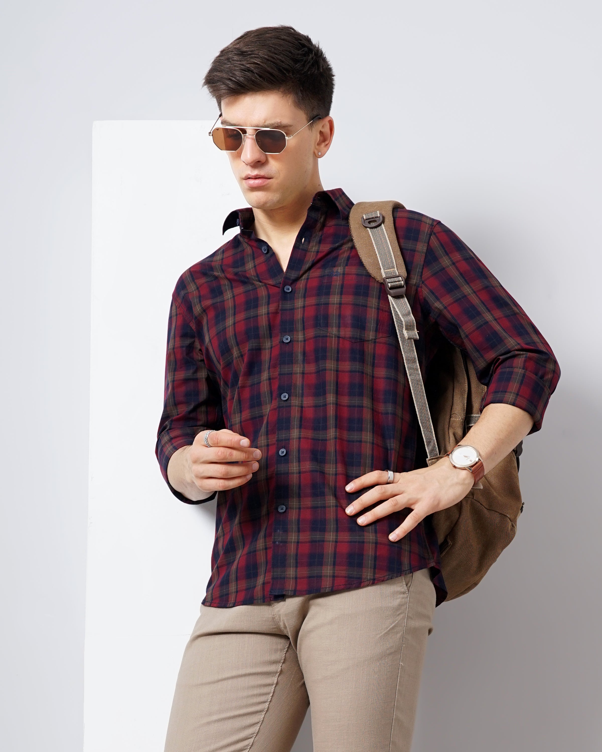 Men's Checks Shirt