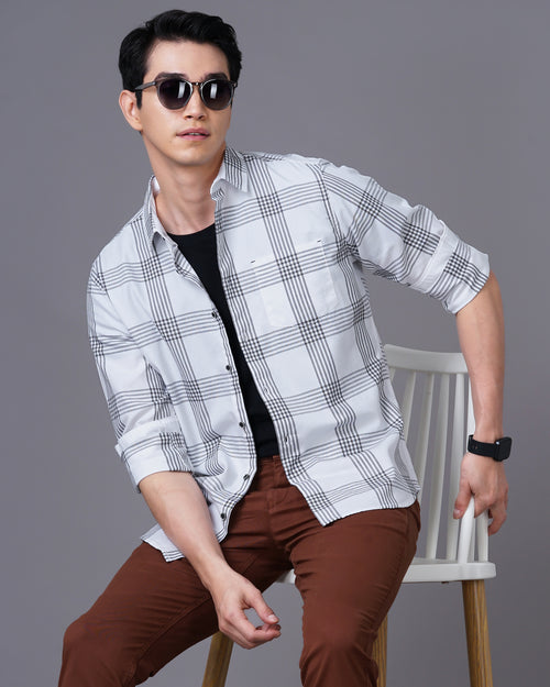 Men's Checks Shirt