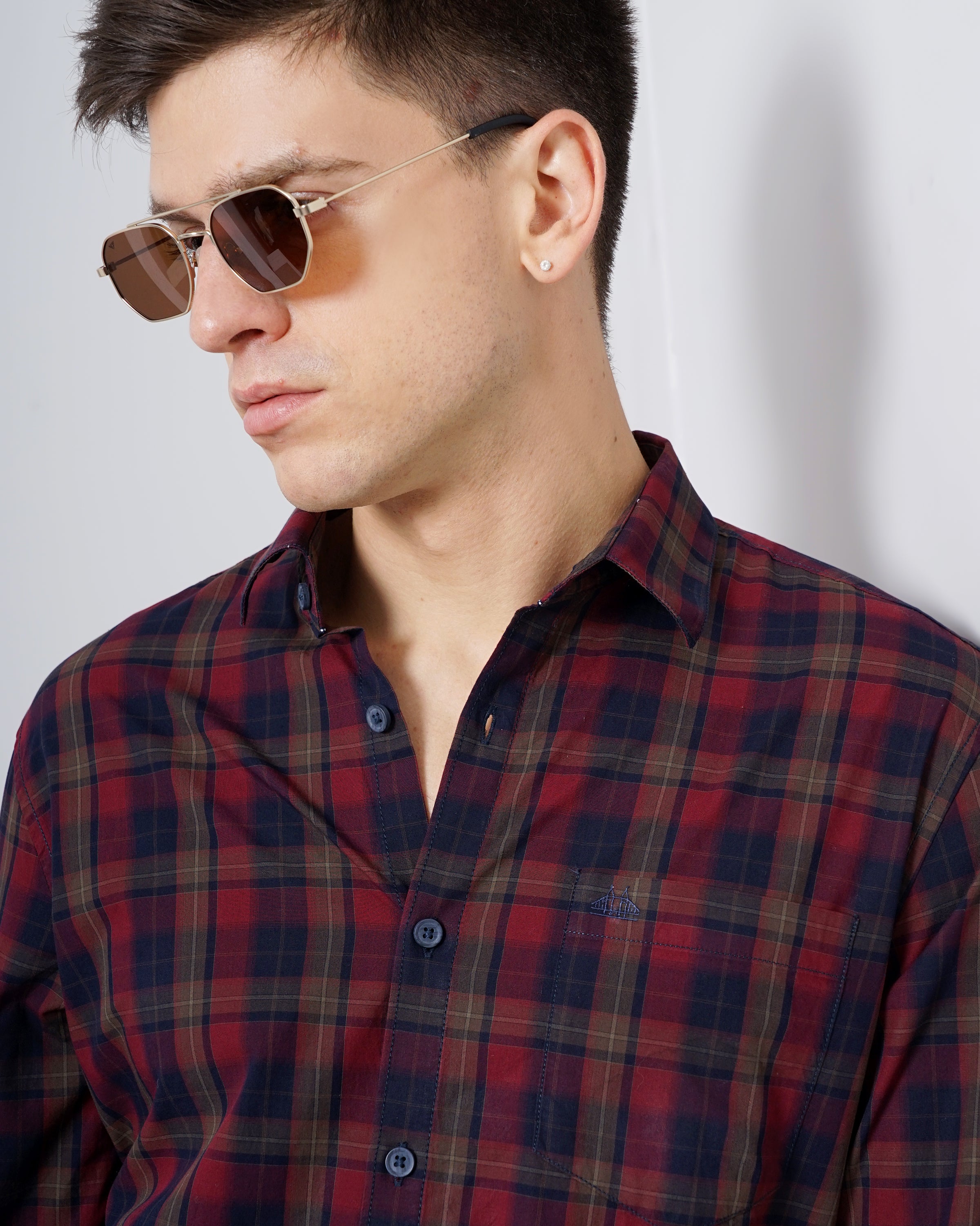 Men's Checks Shirt