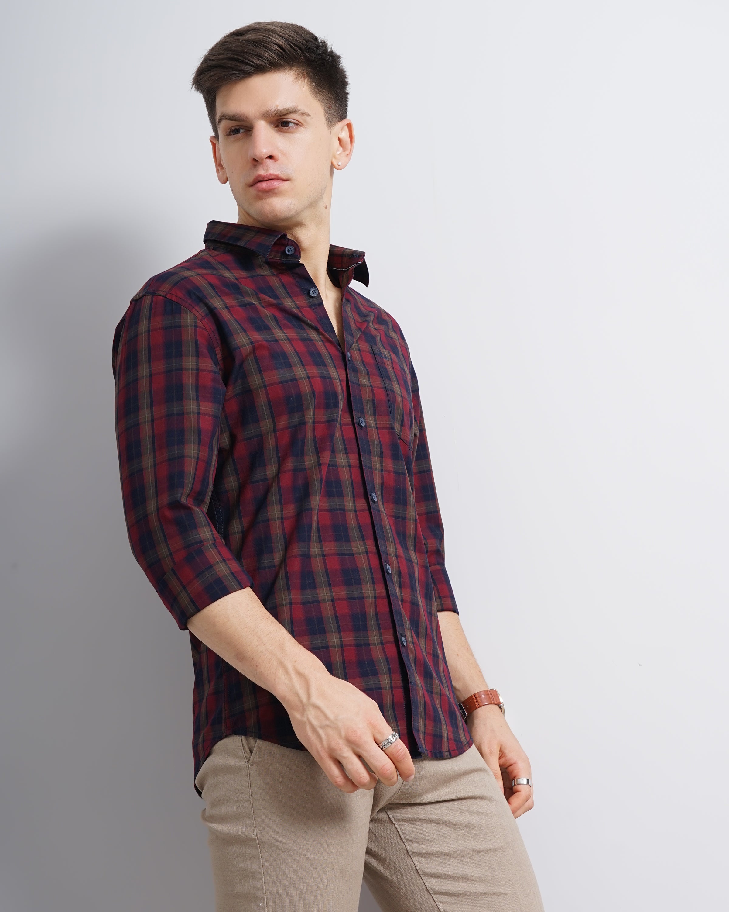 Men's Checks Shirt