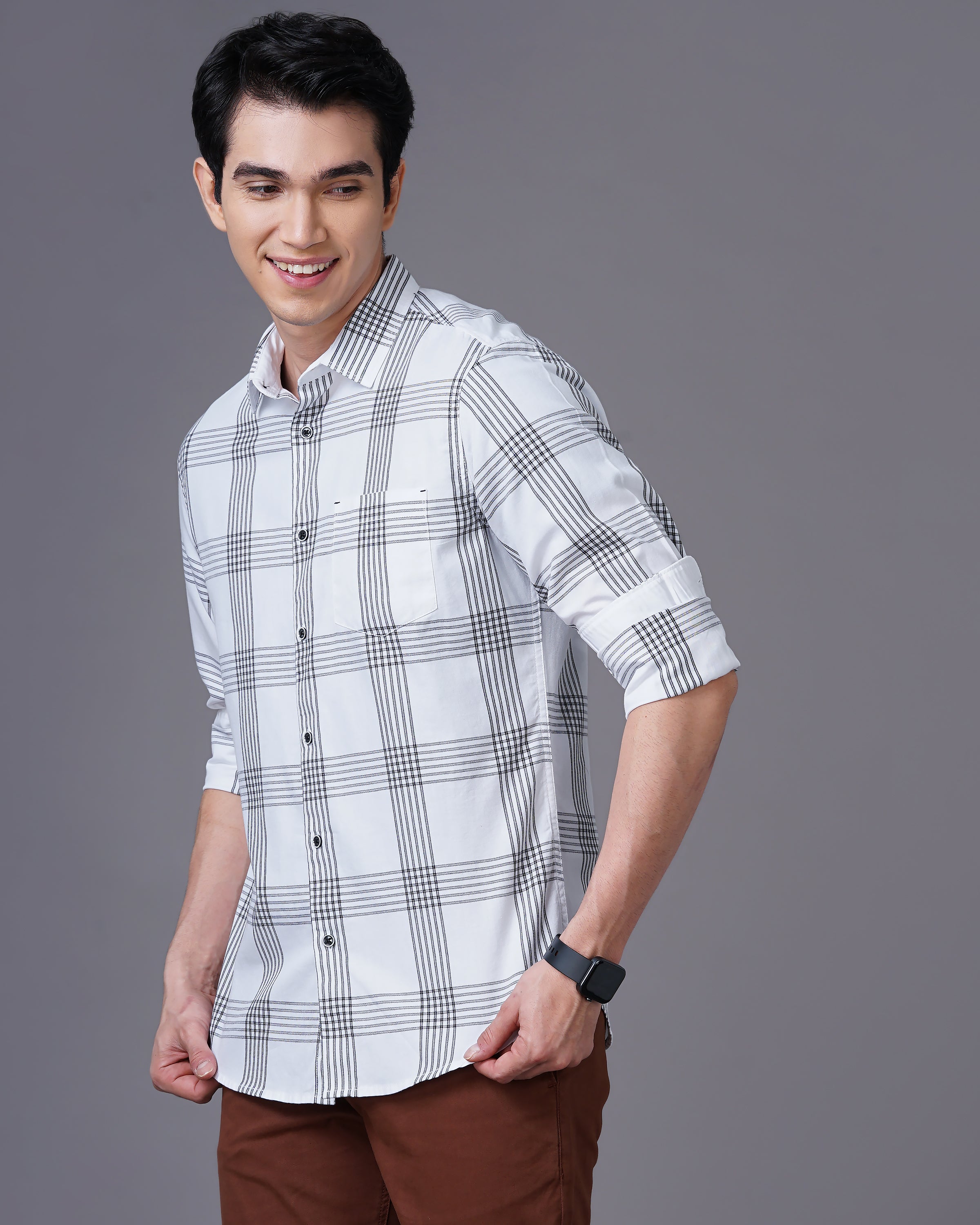 Men's Checks Shirt