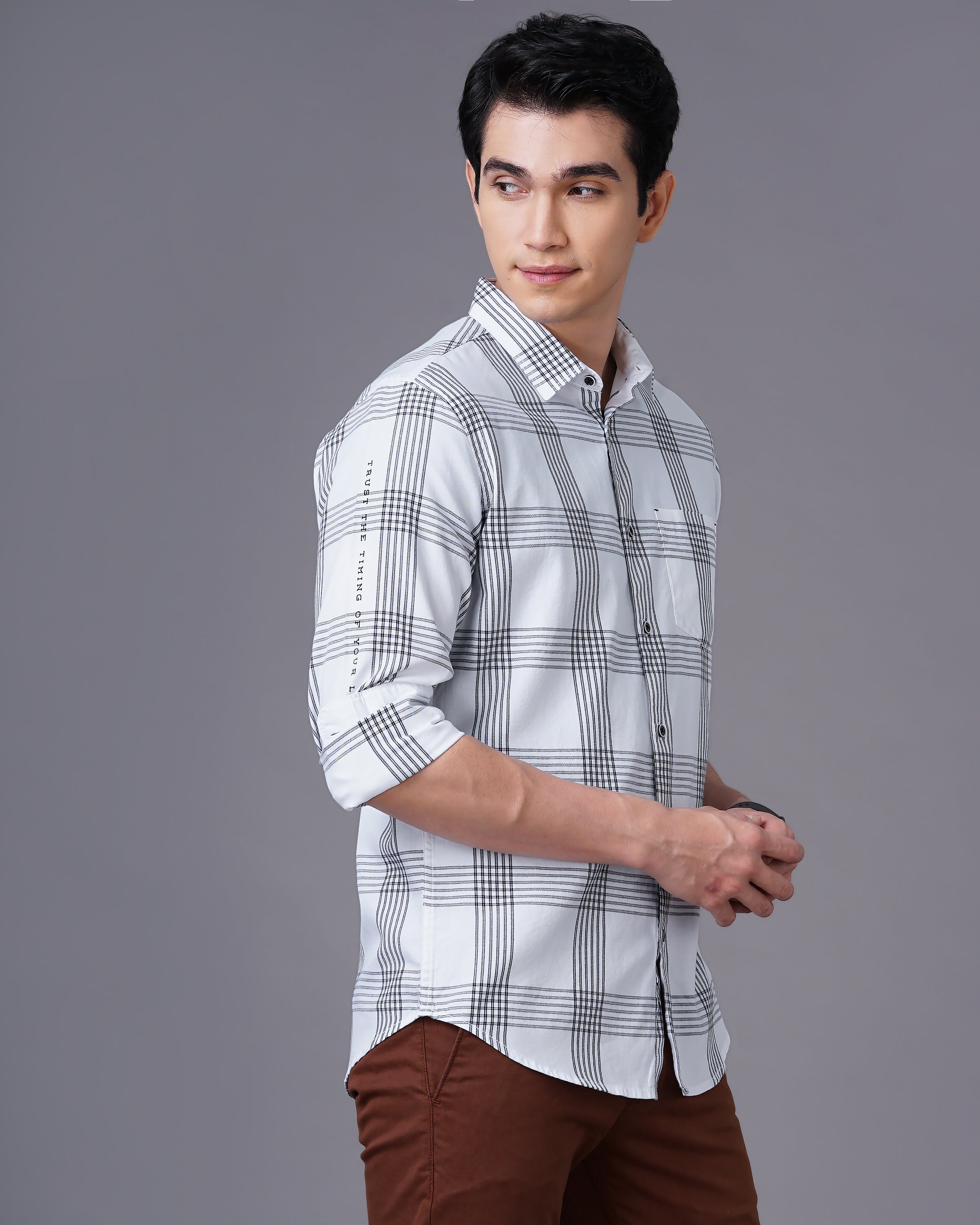 Men's Checks Shirt